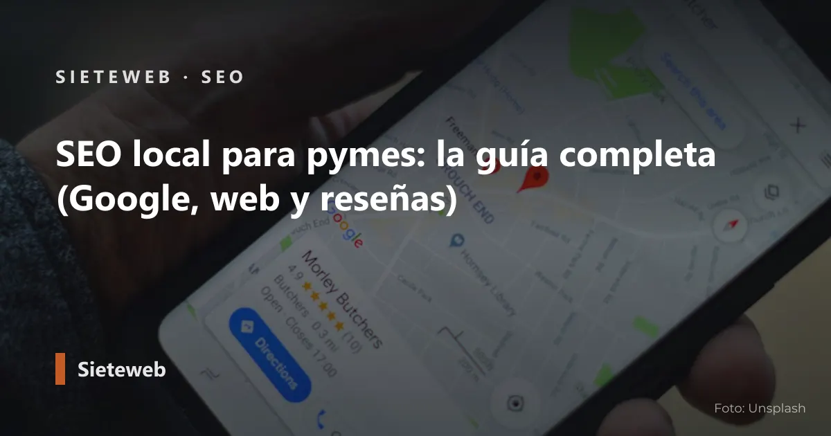 Ilustración del artículo: SEO local para pymes: la guía completa (Google, web y reseñas)