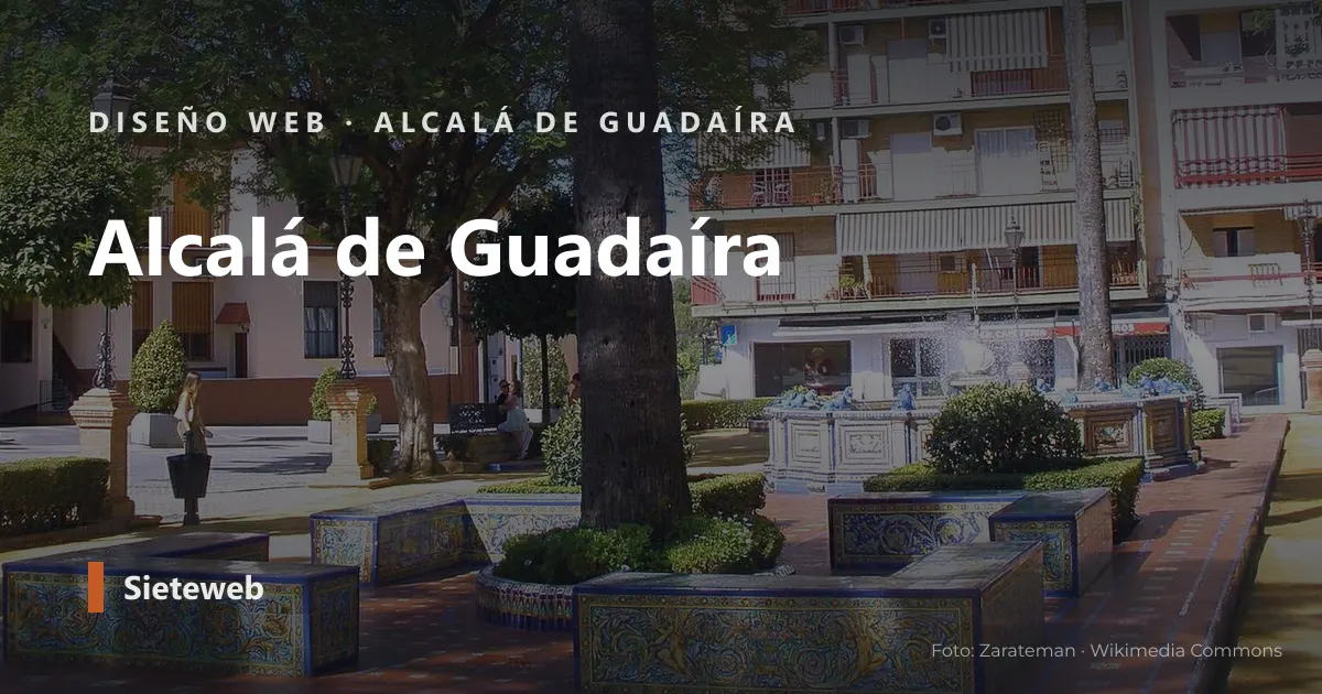 Vista de Alcalá de Guadaíra, donde Sieteweb diseña webs para pymes