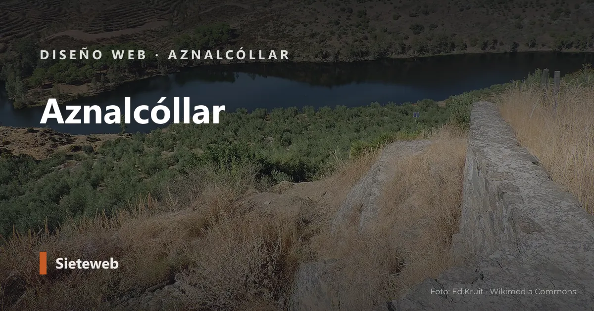 Vista de Aznalcóllar, donde Sieteweb diseña webs para pymes