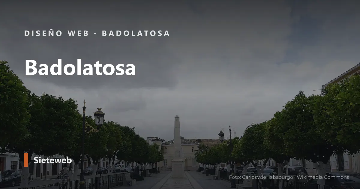 Vista de Badolatosa, donde Sieteweb diseña webs para pymes