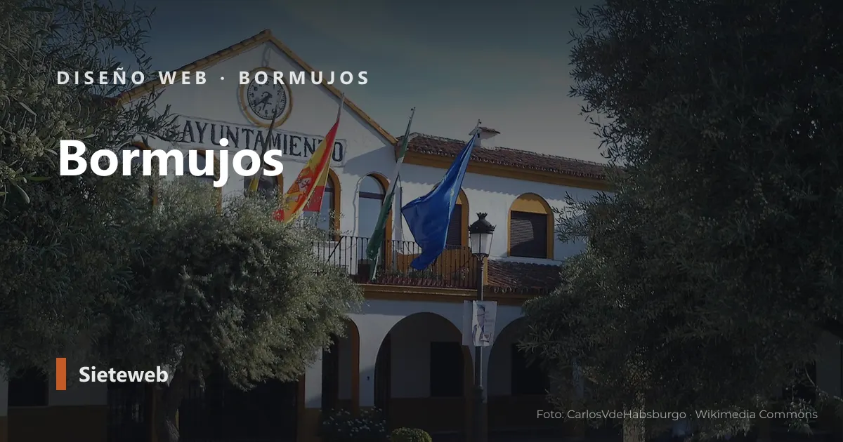 Vista de Bormujos, donde Sieteweb diseña webs para pymes