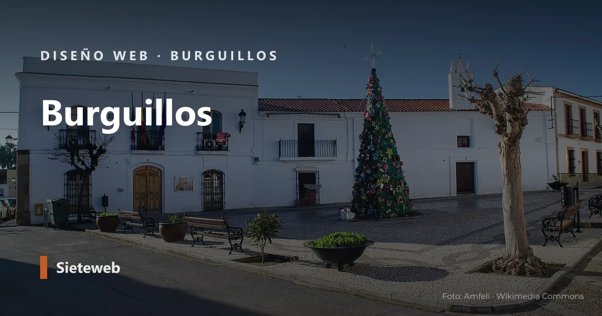Vista de Burguillos, donde Sieteweb diseña webs para pymes