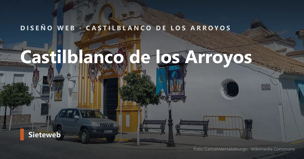 Vista de Castilblanco de los Arroyos, donde Sieteweb diseña webs para pymes