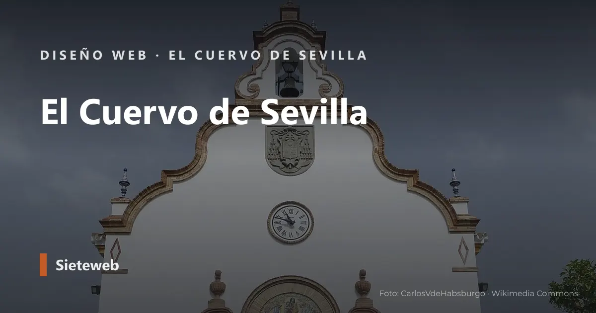 Vista de El Cuervo de Sevilla, donde Sieteweb diseña webs para pymes