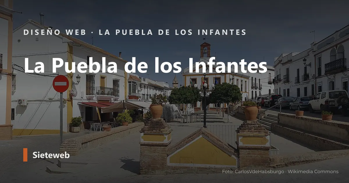 Vista de La Puebla de los Infantes, donde Sieteweb diseña webs para pymes