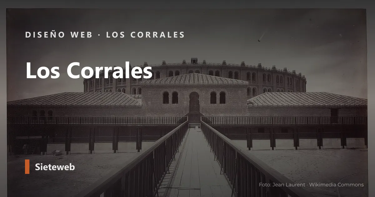 Vista de Los Corrales, donde Sieteweb diseña webs para pymes