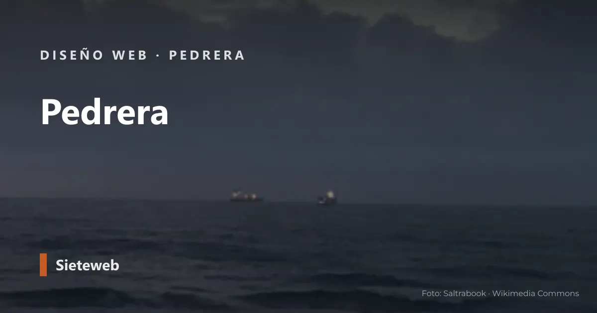 Vista de Pedrera, donde Sieteweb diseña webs para pymes