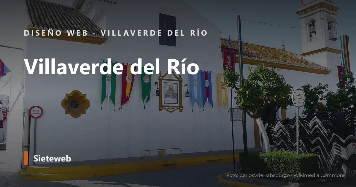 Vista de Villaverde del Río, donde Sieteweb diseña webs para pymes